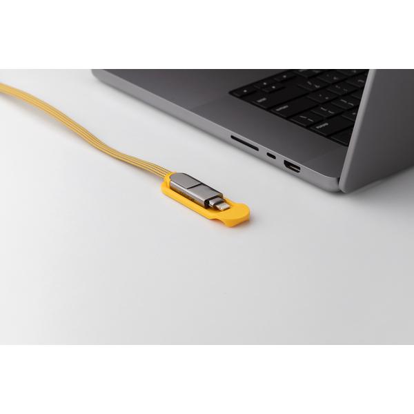 Rolling Square inCharge XL｜2m 【6in1】 5in1 4in1 3in1 マルチ充電ケーブル 高速充電 データ転送 ロングケーブル ローリングスクエア レビュー 100日保証 |  | 10