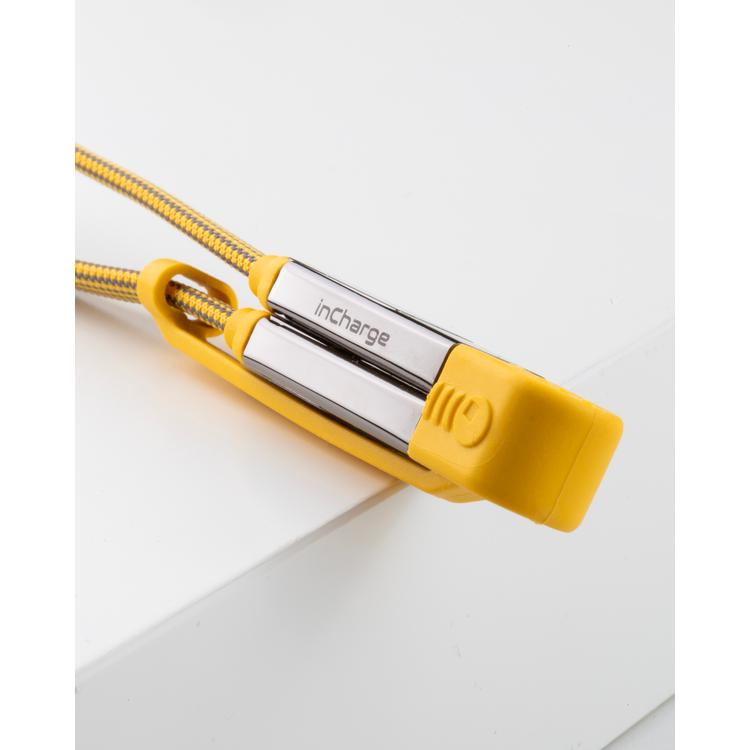 Rolling Square inCharge XL｜30cm 急速充電 【6in1】 5in1 4in1 3in1  マルチUSBケーブル 高速充電 データ転送 磁石式 ローリングスクエア レビュー 100日保証 |  | 13