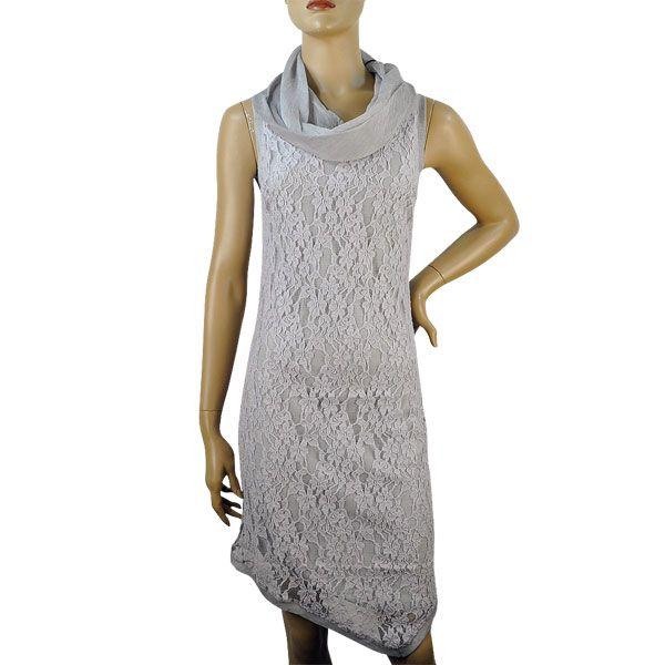 信頼 春夏 Sale 送料無料 インポート ブランド イタリア インポート Eleonora Amadei オフタートルネックレースワンピース グレー 4178 インポートショップ Moda Italia 通販 Yahoo ショッピング お気にいる Www Doctor Plan Com
