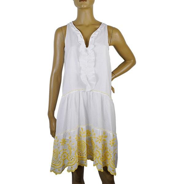 早割クーポン Sale春夏 インポート ワンピース イタリア インポート Pois 刺繍ノースリーブワンピース 白 送料無料 32 インポートショップ Moda Italia 通販 Yahoo ショッピング 限定価格セール Smmacademy Ru