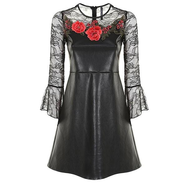 直売直送 Sale 秋冬 インポートワンピース Imperial 刺繍ワンピース 黒 送料無料 安い特注品 Ssl Daikyogo Or Jp