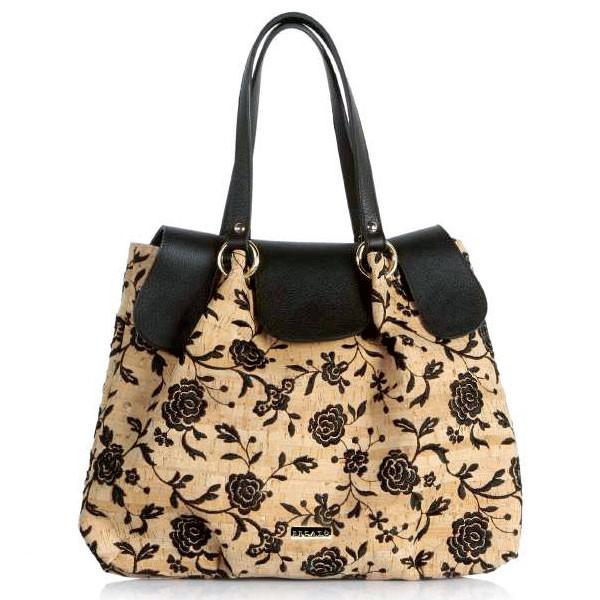 18春夏 ショルダーストラップ付 イタリア バッグ Becato レディースファッション 刺繍2wayトートバッグ ショルダーストラップ付 Moda 9168 送料無料 送料無料 9168 18春夏 黒 Italia インポートショップ 大勧め最新入荷 の