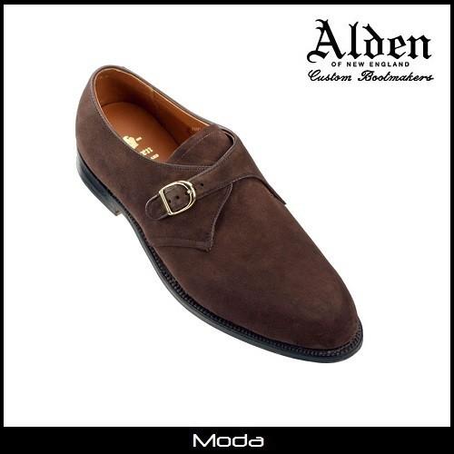 ALDEN/オールデン モンクストラップ キッドスエード 品番953 8D 20025389-1.jpg