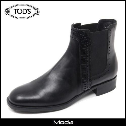 トッズ ブーツ レディース TOD’S 靴 ブラックサイドゴアヒールショートブーツ :31686269:MODA - 通販 - Yahoo!ショッピング