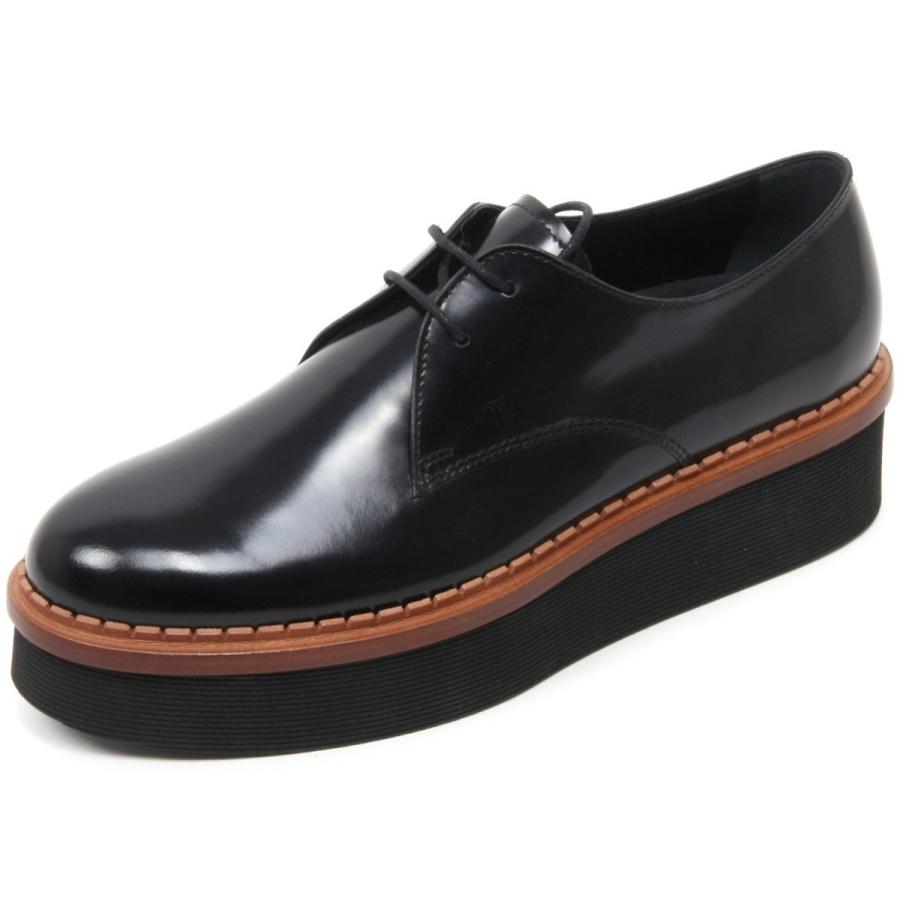 未使用☆トッズ レースアップシューズ ブラック-