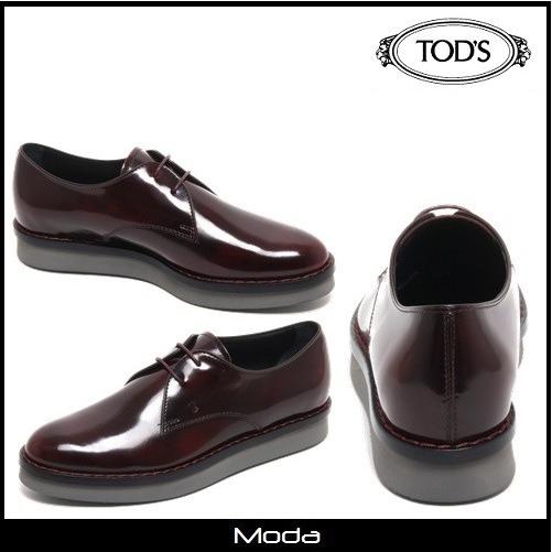 トッズ 靴 レディース TODS 靴 ボルドー厚底ダービーシューズ :31757496:MODA - 通販 - Yahoo!ショッピング