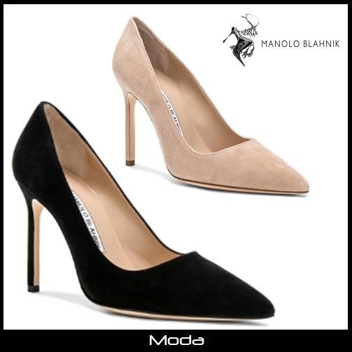 Manolo Blahnik ハイヒールパンプス 105 Ryqueza Com Br