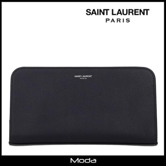 Saint Laurent サンローラン ラウンドファスナー 長財布 メンズ Moda 通販 Yahoo ショッピング
