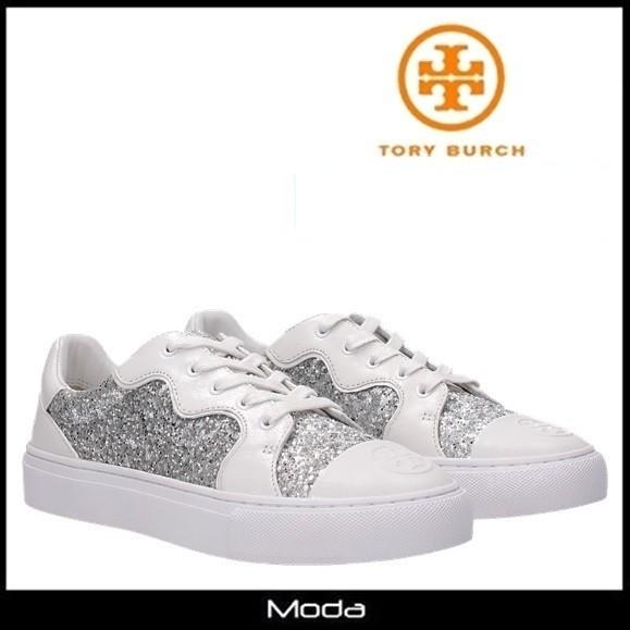 魅了 トリーバーチ スニーカー レディース 白 ホワイト Tory Burch 靴 レースアップ Moda 通販 Yahoo ショッピング 在庫有 Mdtu Nw Gov Lk
