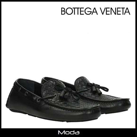 Bottega Veneta ボッテガヴェネタ ローファー ブラック 黒 モカシン ビジネスシューズ メンズ 靴 Moda 通販 Yahoo ショッピング