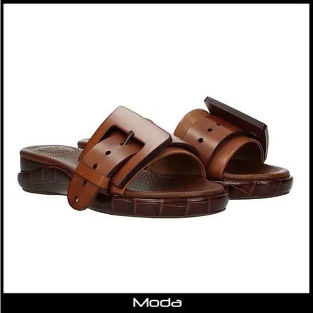 クロエ サンダル レディース Chloe 靴 ブラウン フラット スリッパ