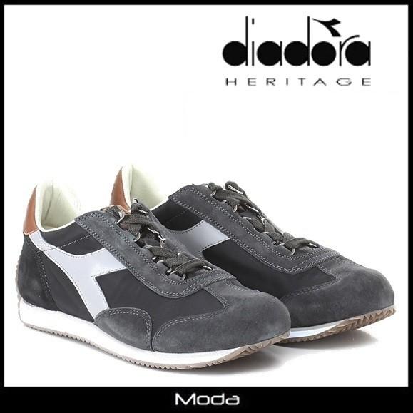 ディアドラ スニーカー メンズ ブラック グレー Diadora 靴 黒 ロゴ ローカット Moda 通販 Yahoo ショッピング