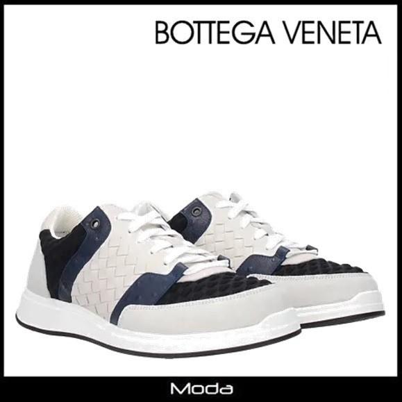 ボッテガヴェネタ スニーカー メンズ グレー系 Bottega Veneta 靴 Intrecciato Moda 通販 Yahoo ショッピング