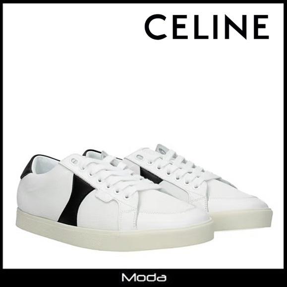 激安ブランド セリーヌ スニーカー メンズ 白 ホワイト Celine 靴 Triomphe レースアップ Moda 通販 Yahoo ショッピング 日本製 Delivery Klientsoft Com
