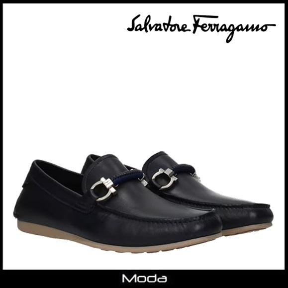 フェラガモ ローファー メンズ Ferragamo 靴 ネイビー Achille ローファー Moda 通販 Yahoo ショッピング