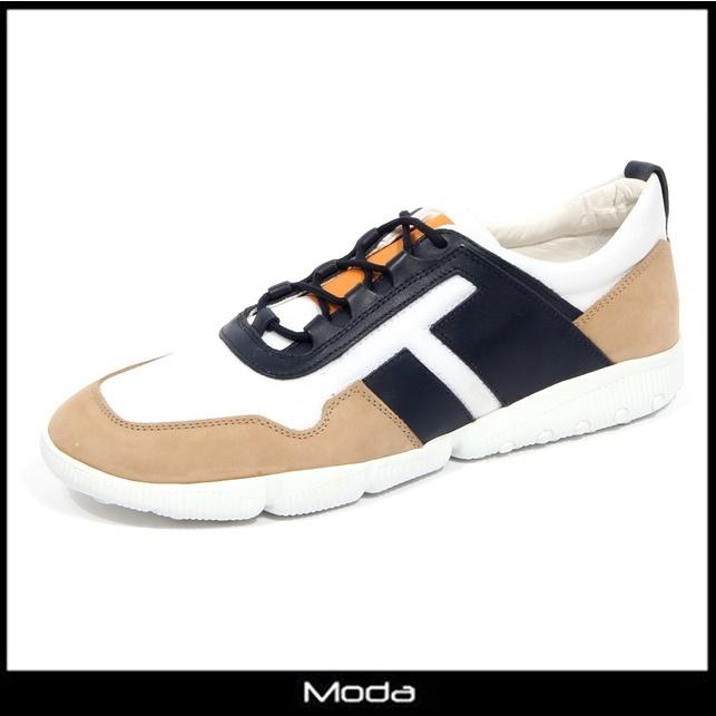 ブランド品専門の 新品 ブランド レザー 靴 Tod S ベージュ メンズ スニーカー トッズ ラッピング無料 プレゼント ギフト 送料無料 シューズ Postetelecom Gouv Cg