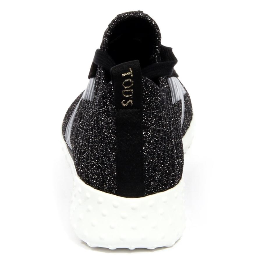 高品質の激安 黒 レディース スニーカー トッズ ラッピング無料 プレゼント ギフト 送料無料 ブランド 新品 ブラック レザー 靴 Tod S シューズ Manesbijouterie Com