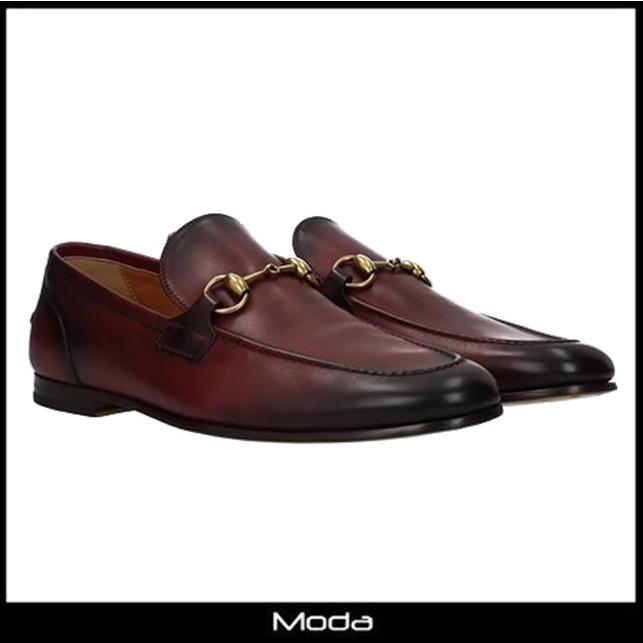 グッチ ローファー メンズ Gucci 靴 ホースビット レッド 革 Moda 通販 Yahoo ショッピング