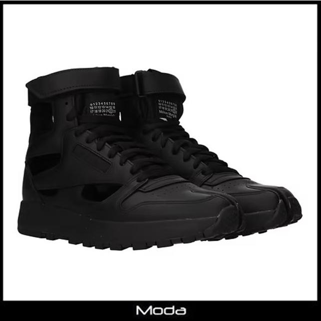 メゾンマルジェラ スニーカー レディース 黒 ブラック 靴 革 :77258665:MODA - 通販 - Yahoo!ショッピング