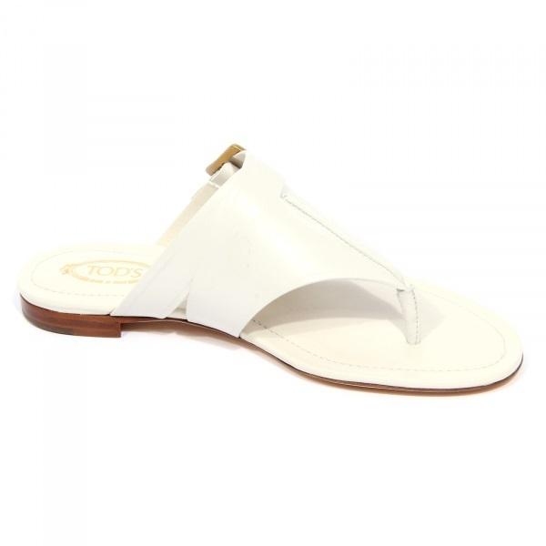 【正規品】 トッズ サンダル レディース 革 TODS 靴 白 ホワイト 【CEG1308540629】(46818円)