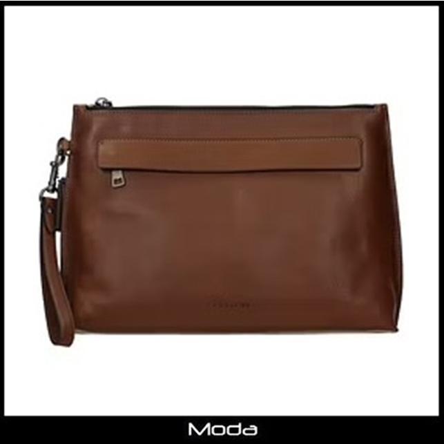 コーチ クラッチバッグ メンズ ブラウン Coach 革 結婚式 Moda 通販 Yahoo ショッピング