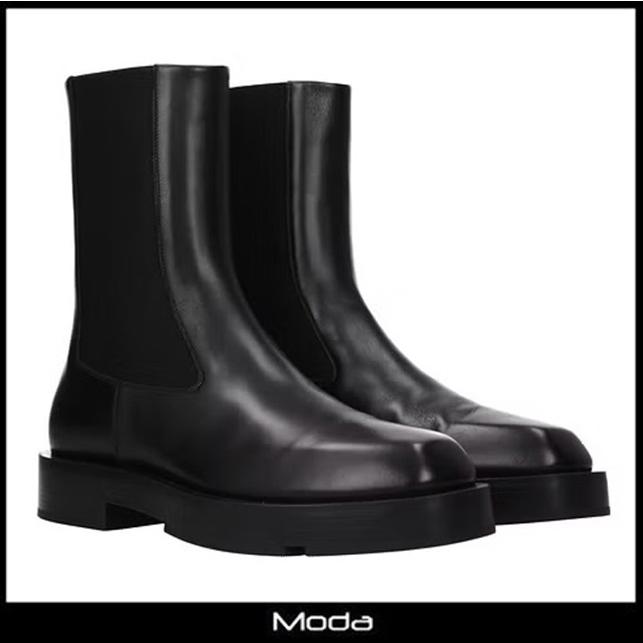 ジバンシー ショートブーツ メンズ 黒 ブラック GIVENCHY 靴 :85727642:MODA - 通販 - Yahoo!ショッピング
