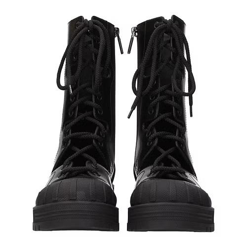 ディオール ショートブーツ レディース 革 黒 ブラック Dior 靴
