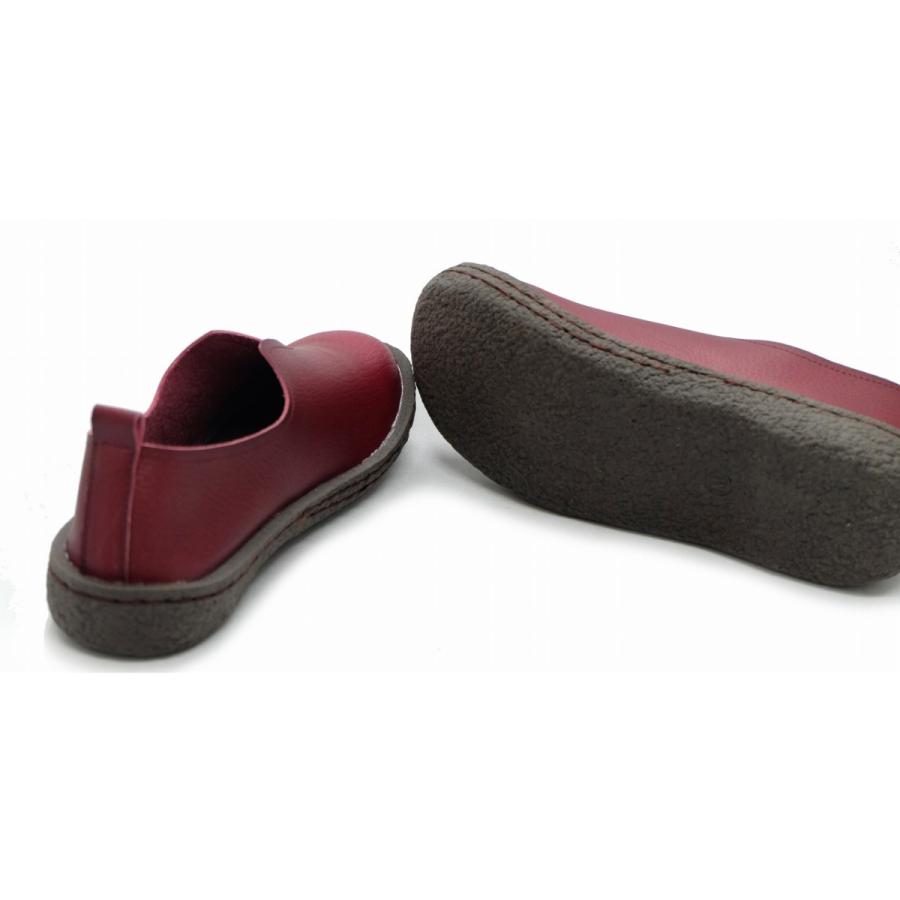 安い購入 4419 おしゃれ スリッポン 甲高 スコージー フラットシューズ 可愛い 自社工場生産 幅広 V