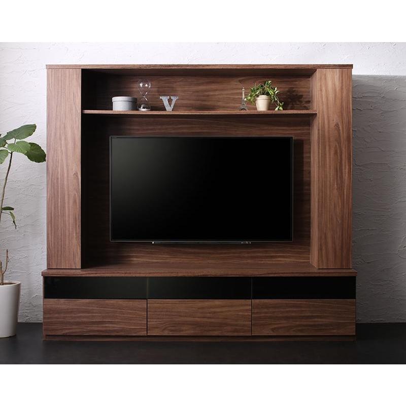 目線に合わせてテレビ高さ位置を調節できるテレビボード　壁掛けOK　転倒防止効果　収納力大　リビングすっきり　配線穴付　薄型55V型まで対応可 |  | 04