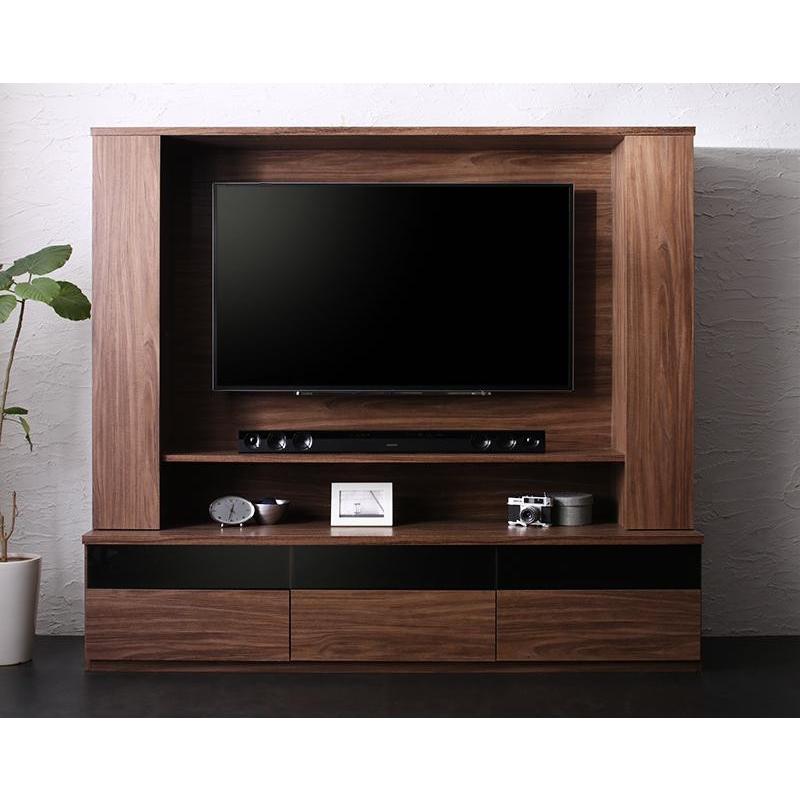 目線に合わせてテレビ高さ位置を調節できるテレビボード　壁掛けOK　転倒防止効果　収納力大　リビングすっきり　配線穴付　薄型55V型まで対応可 |  | 05