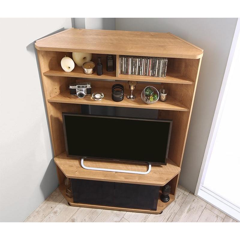 ワンルームにも置ける超薄型スタイリッシュテレビボード　40V対応可　収納力大　隠しキャスターで移動楽々　【幅95×奥行34.3×高さ140.2cm】 |  | 16