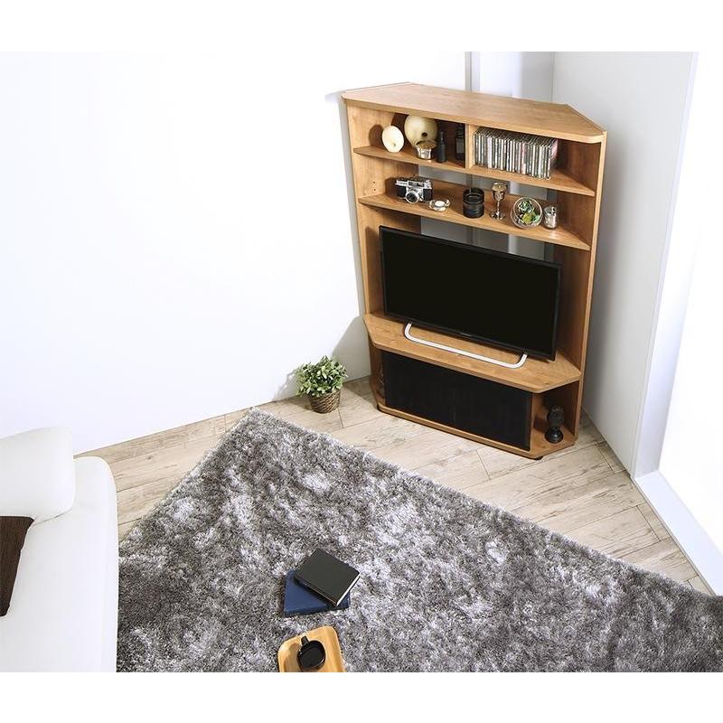ワンルームにも置ける超薄型スタイリッシュテレビボード　40V対応可　収納力大　隠しキャスターで移動楽々　【幅95×奥行34.3×高さ140.2cm】 |  | 17