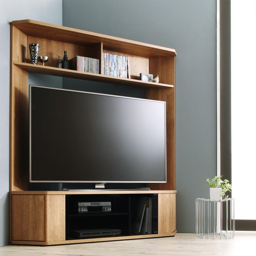 テレビが際立つモダンハイタイプテレビボード 大型65V型まで対応 隠しキャスター付でお掃除楽々 2色展開 | 