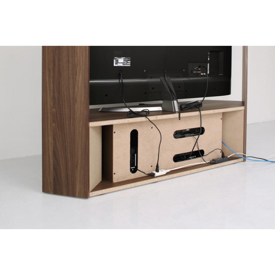 テレビが際立つモダンハイタイプテレビボード 大型65V型まで対応 隠しキャスター付でお掃除楽々 2色展開 |  | 14