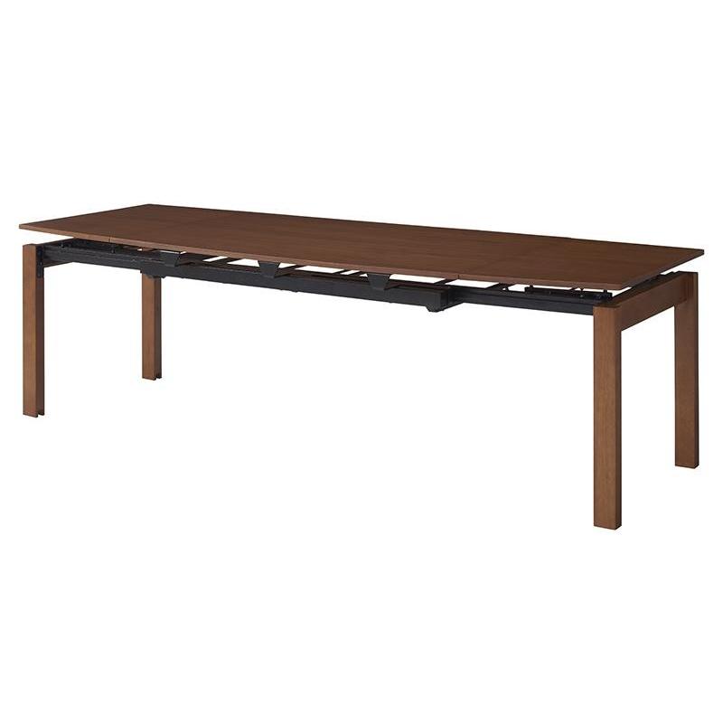 ダイナミックデザイン伸縮式ダイニングテーブル 単品 天然木 【幅140-240cm×奥行90cm×高さ72cm】 |  | 05