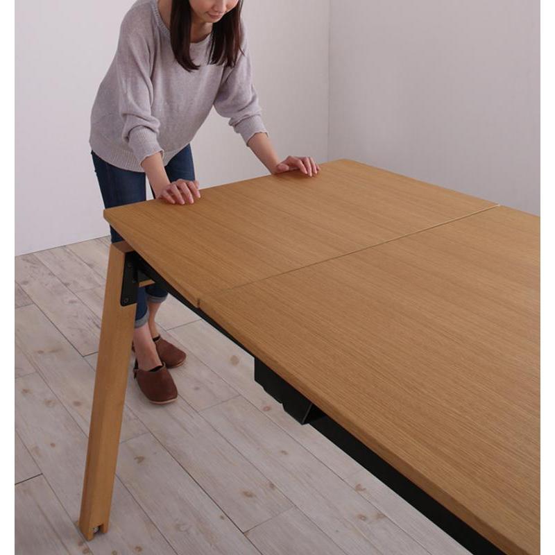 自然光にはえる伸ばせるダイニングテーブル 単品 ナチュラル 10人可 大人数 大型 来客 おしゃれ |  | 08