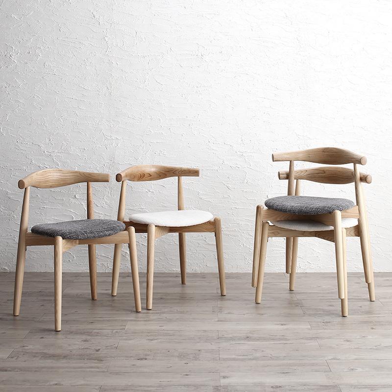 完成品 見るたび、座るたび、そのデザイン性にうっとりするダイニングチェア2脚セット 天然木 |  | 07