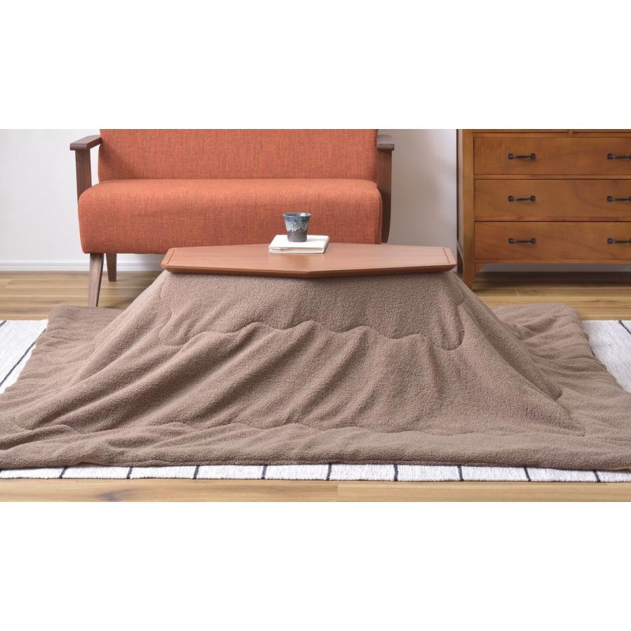 W80×D50 こたつ どこかアートな雰囲気をまとう六角形の個性派テーブル |  | 14