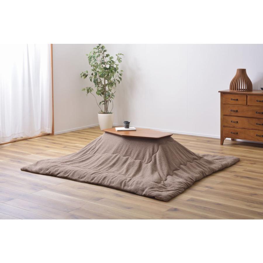 W80×D50 こたつ どこかアートな雰囲気をまとう六角形の個性派テーブル |  | 06