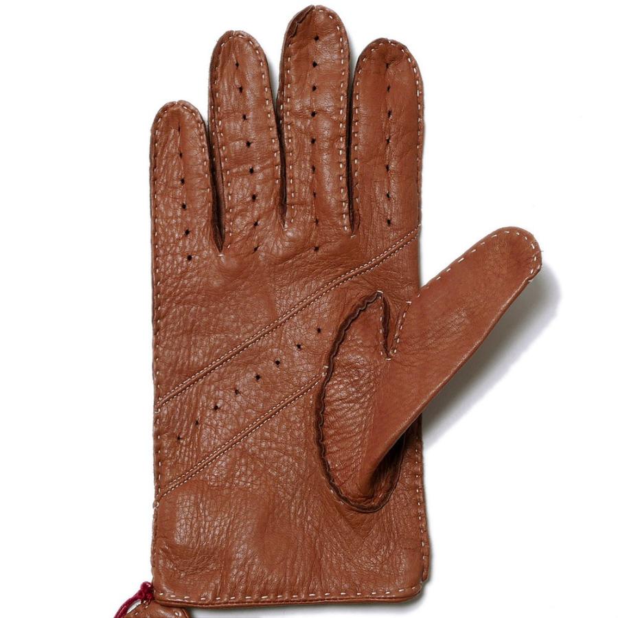 DENTSデンツ手縫い鹿革 ドライビング グローブ 5-1020 Havana ブラウン メンズ 手袋 :10007683:モーダオンライン