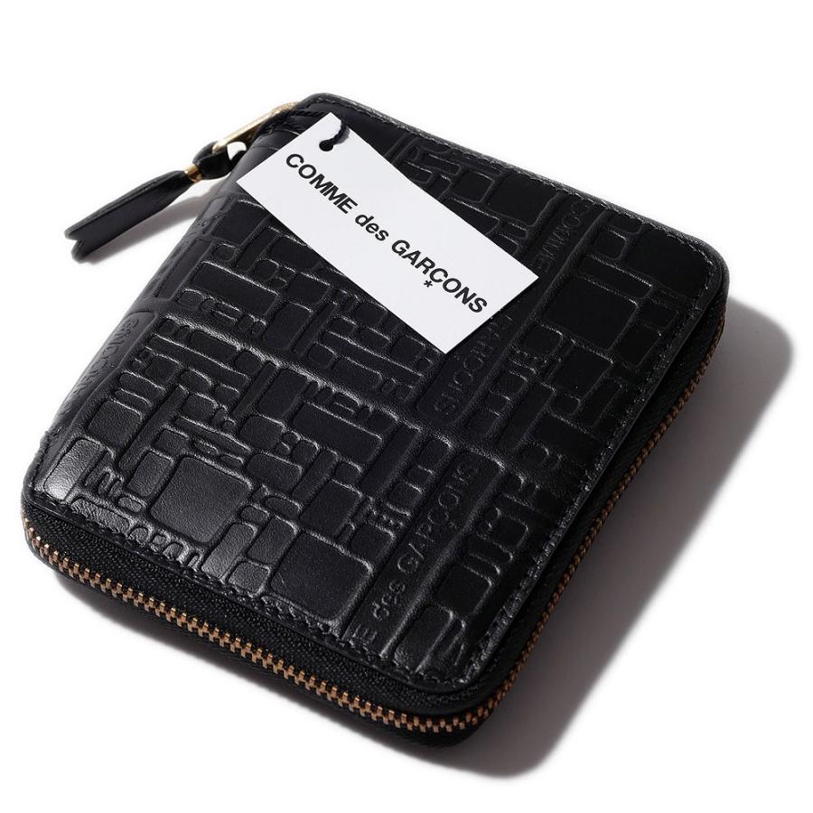 ウォレット コムデ ギャルソン ラウンドファスナー二つ折り財布2100ELメンズ Wallet COMME des GARCONS レディース