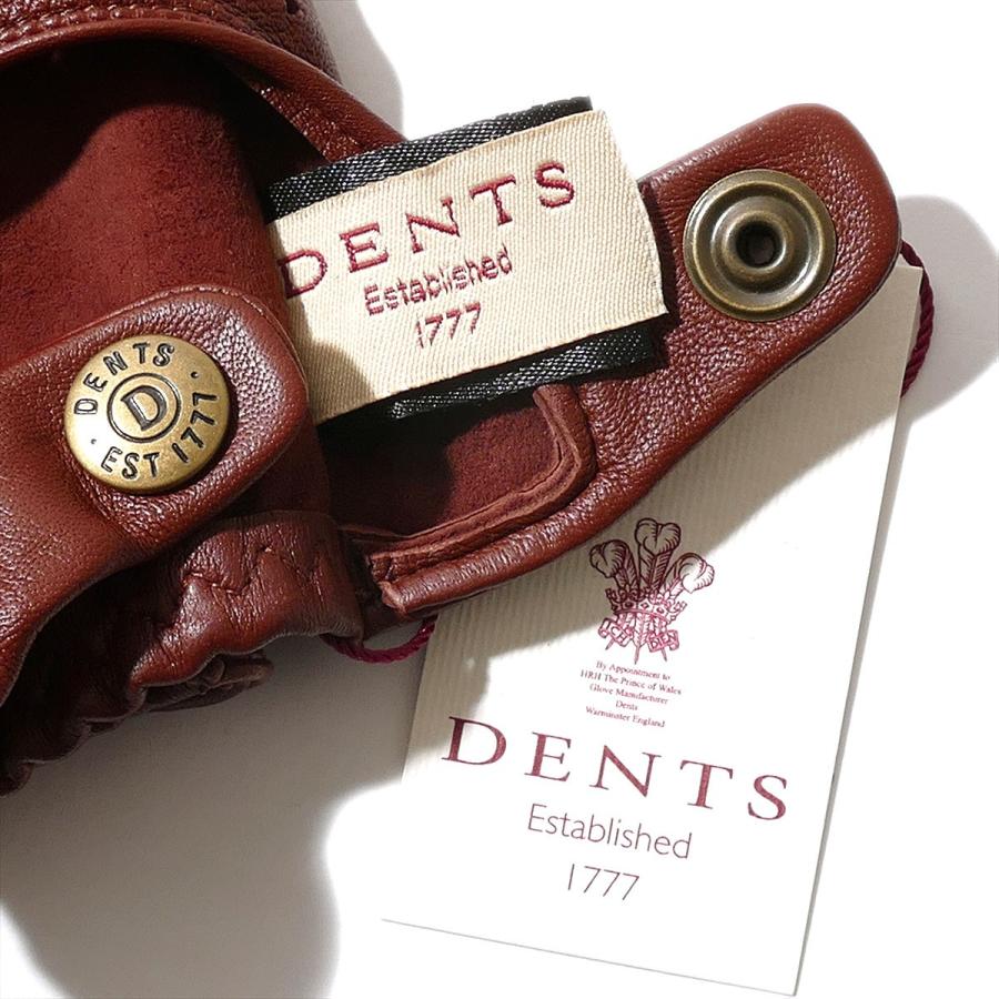 デンツ【送料無料】DENTS カットオフ ドライビング グローブ 5-1009 English Tan(ブラウン)メンズ 手袋 半指指なし メンズ[SS]｜modaonline1｜03