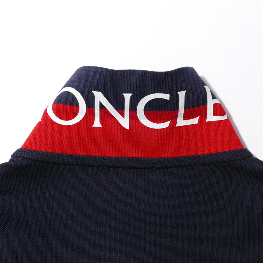 MONCLER（モンクレール） 鹿の子 ポロシャツ 8A70510 77Xネイビー