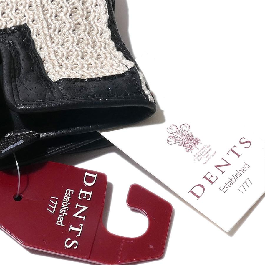 DENTS（デンツ） 送料無料 メッシュドライビンググローブ 5-1050 Black