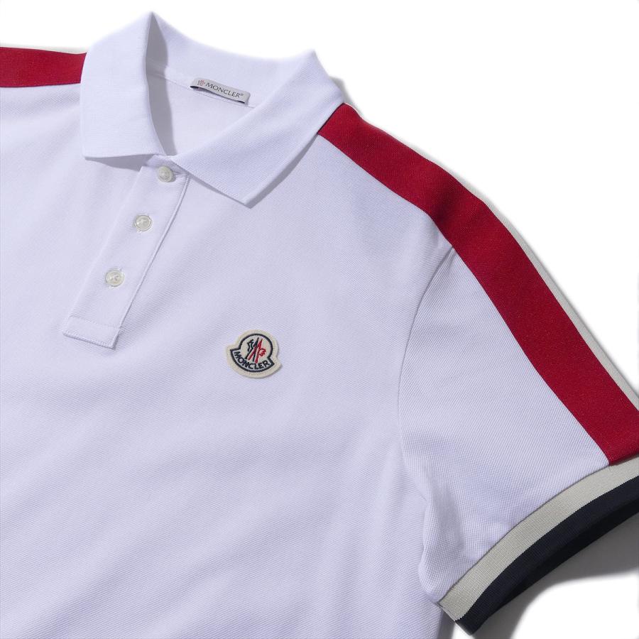 ポロシャツ メンズ モンクレール moncler 新作 日本未発売 ホワイト