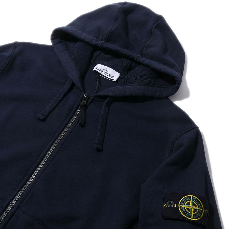 STONE  ネイビーパーカー ストーンアイランド STONE ISLAND STONE ISLAND ジップアップ