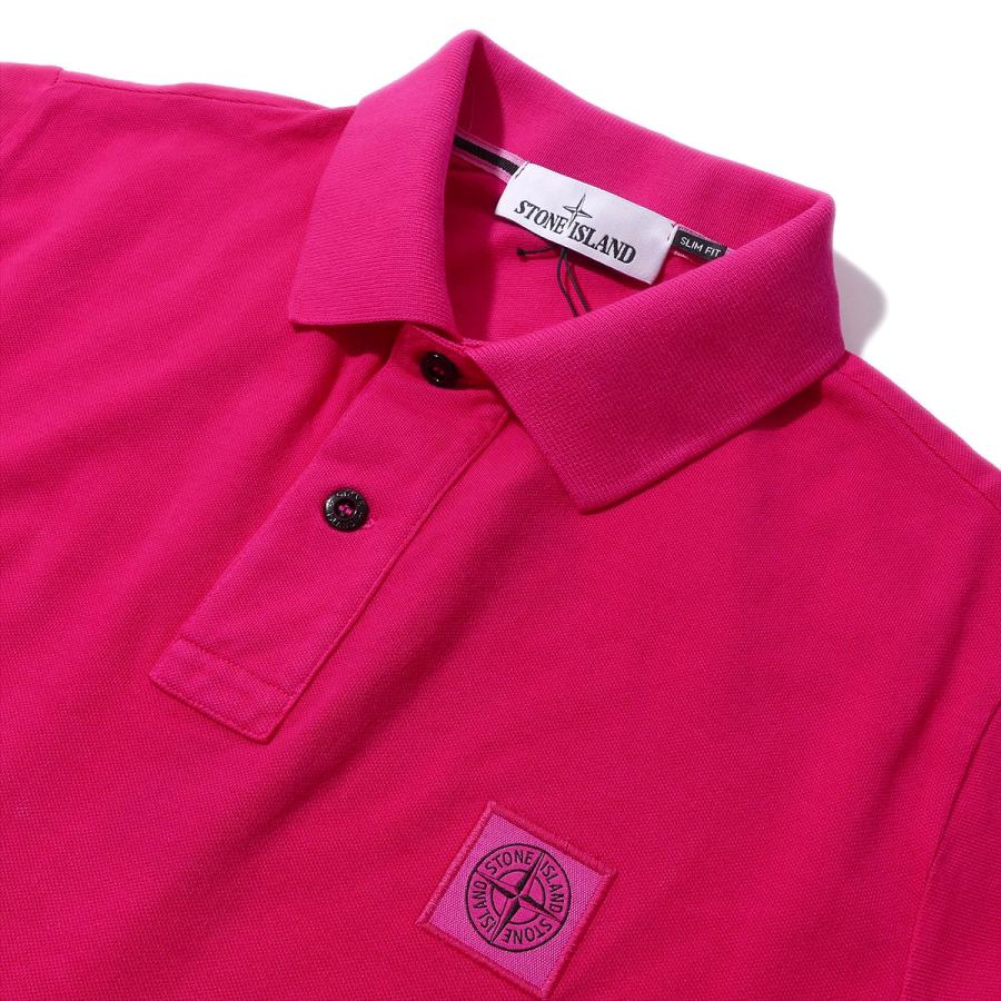 STONE ISLAND ストーンアイランド ガーメントダイ鹿の子ポロシャツ