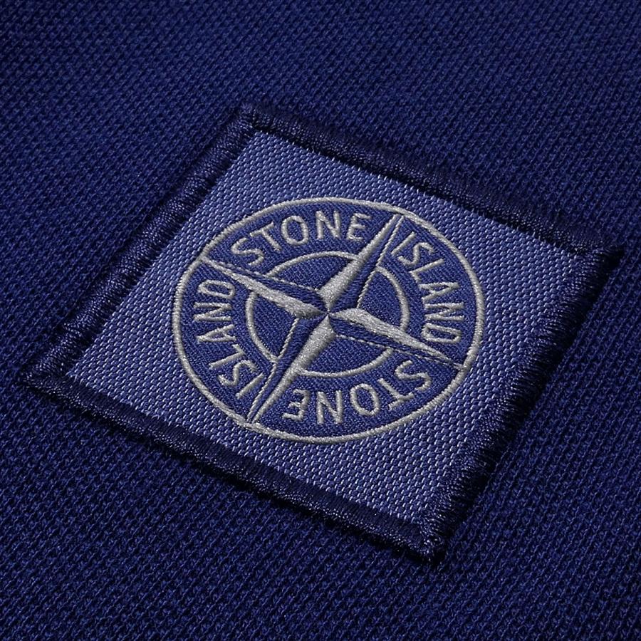 STONE ISLAND（ストーン アイランド） ガーメントダイ鹿の子ポロシャツ