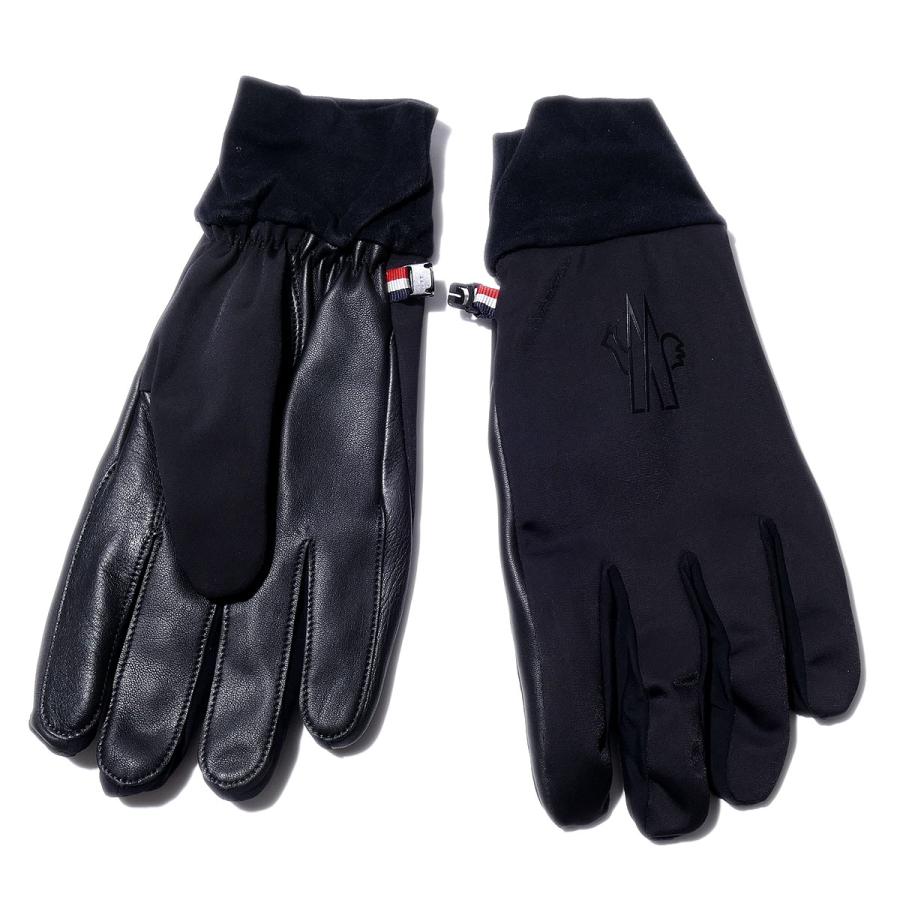 MONCLER モンクレール グルノーブル レザー&ナイロングローブ MONCLER モンクレール グルノーブル レザー&ナイロングローブ