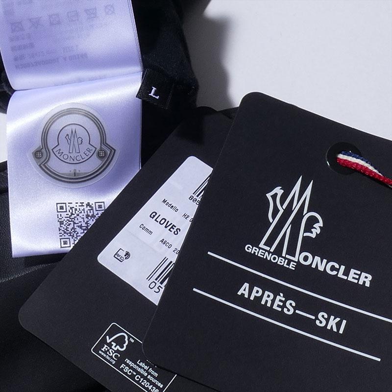MONCLER モンクレール グルノーブル レザー&ナイロングローブ MONCLER モンクレール グルノーブル レザー&ナイロングローブ